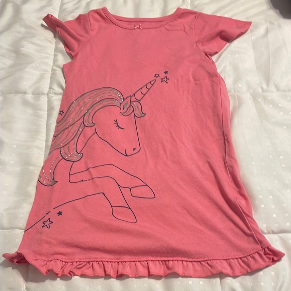Carter's Pink Unicorn Nightgown